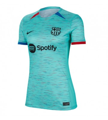 Barcelona Tredje trøje Dame 2023-24 Kort ærmer